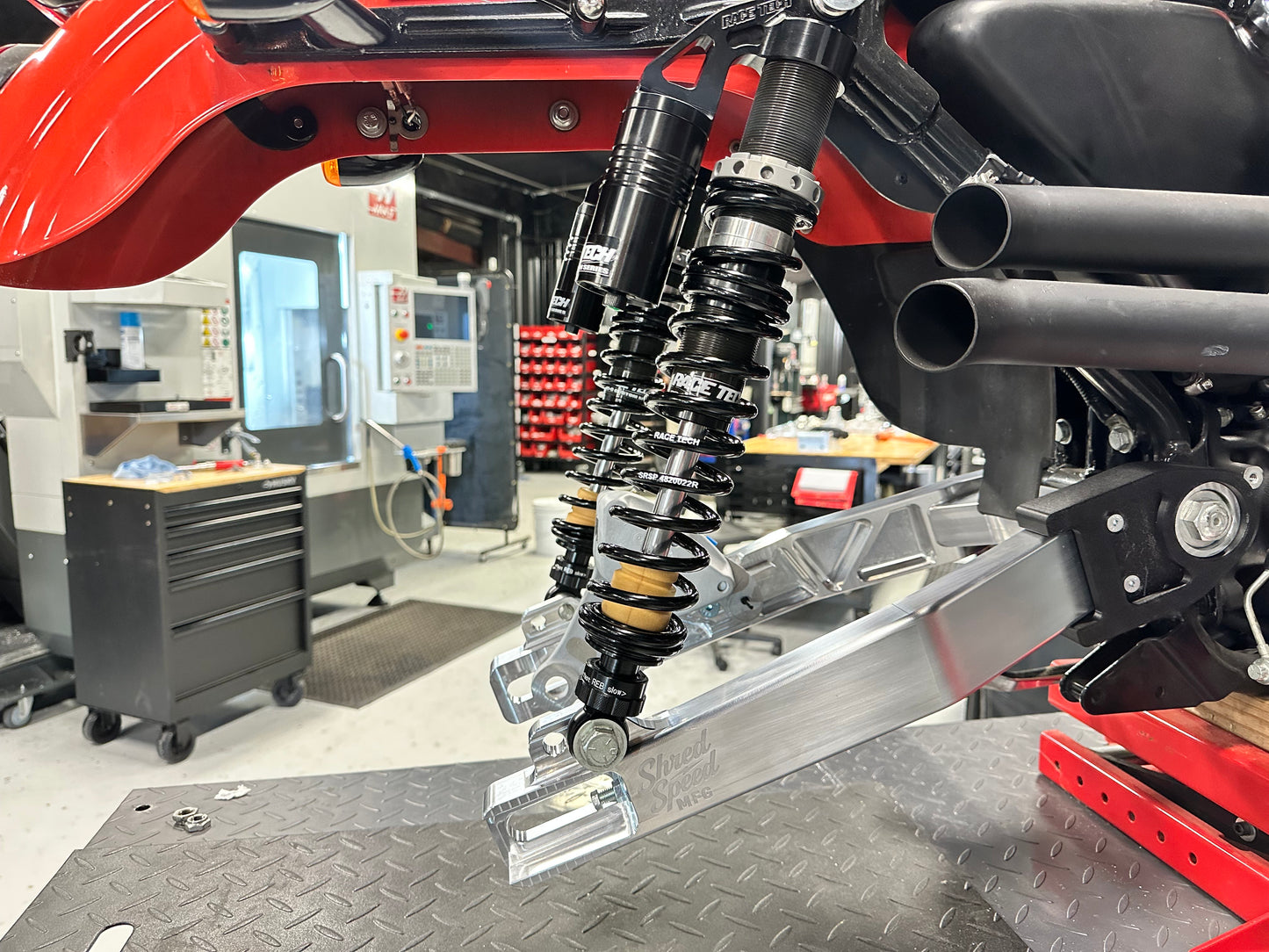 2004 - 2022 Sportster Billet Swingarm (Pre-Order)