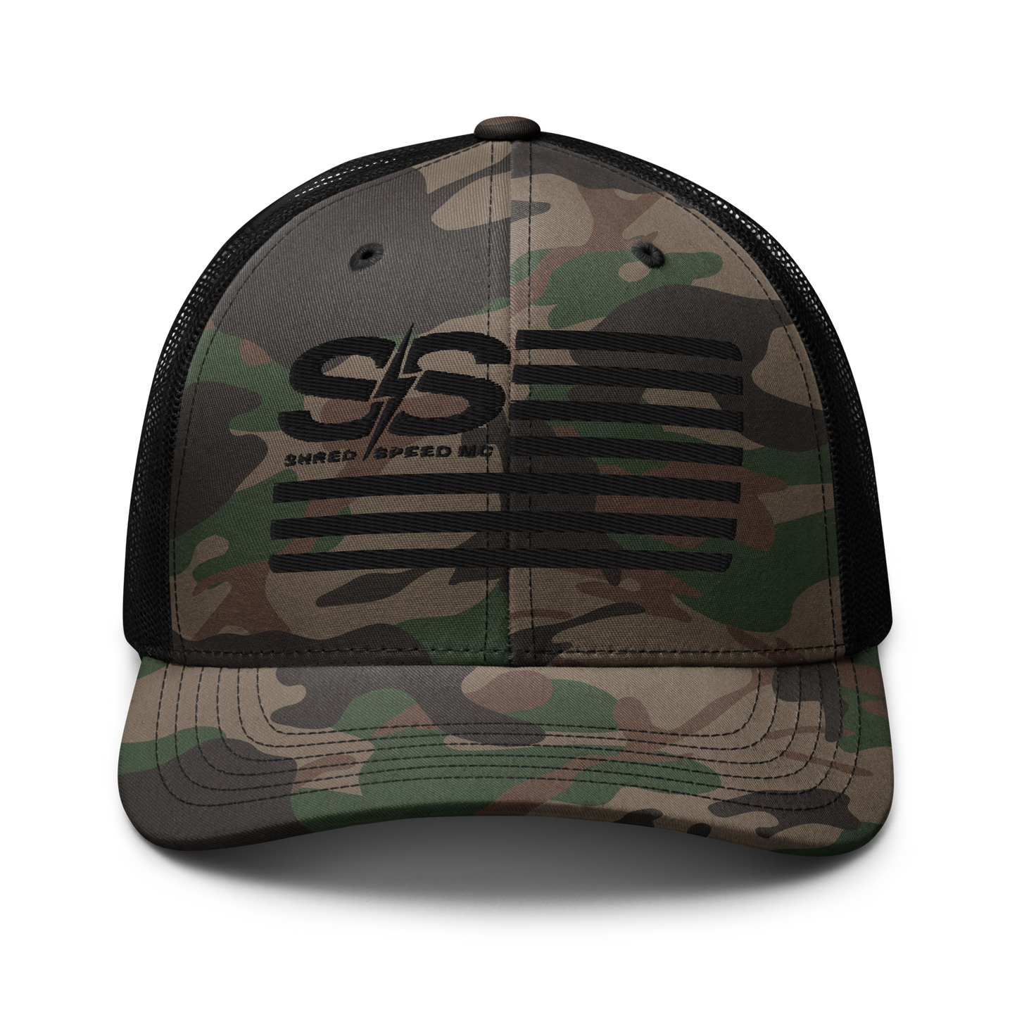 Camo trucker hat