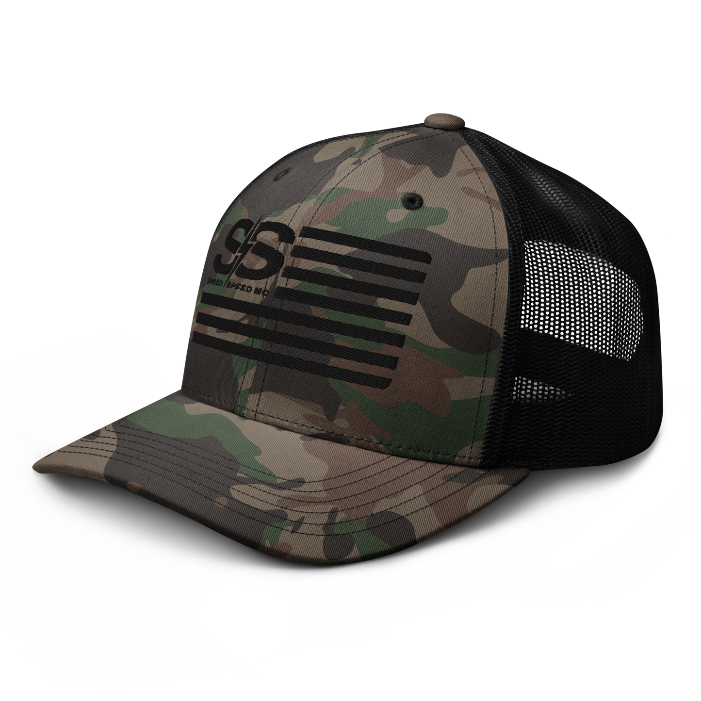 Camo trucker hat