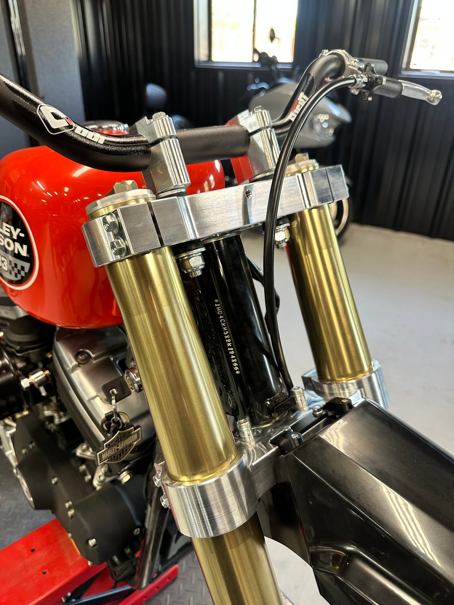 Sportster / Dirtster Invert Fork Triple Clamps
